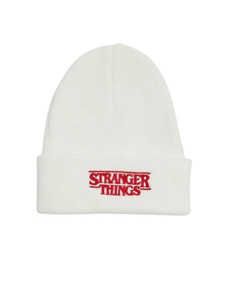 Stranger Things Embroidered Knitwear Beret