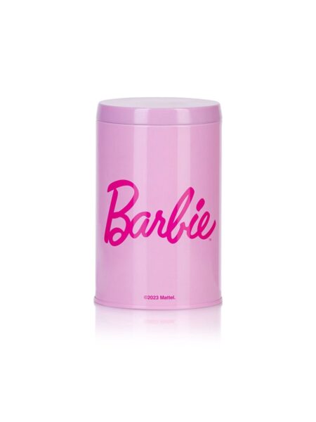Barbie Printed Metal Pink Storage Container
