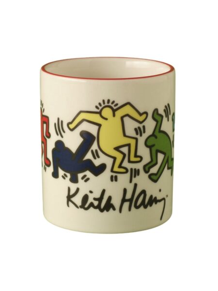 Keith Haring Colored Porcelain Mug (390 cc)