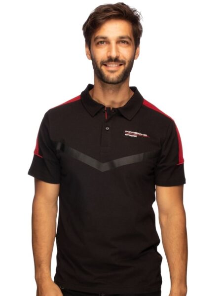 Porshe Motorsport Polo T-shirt Black