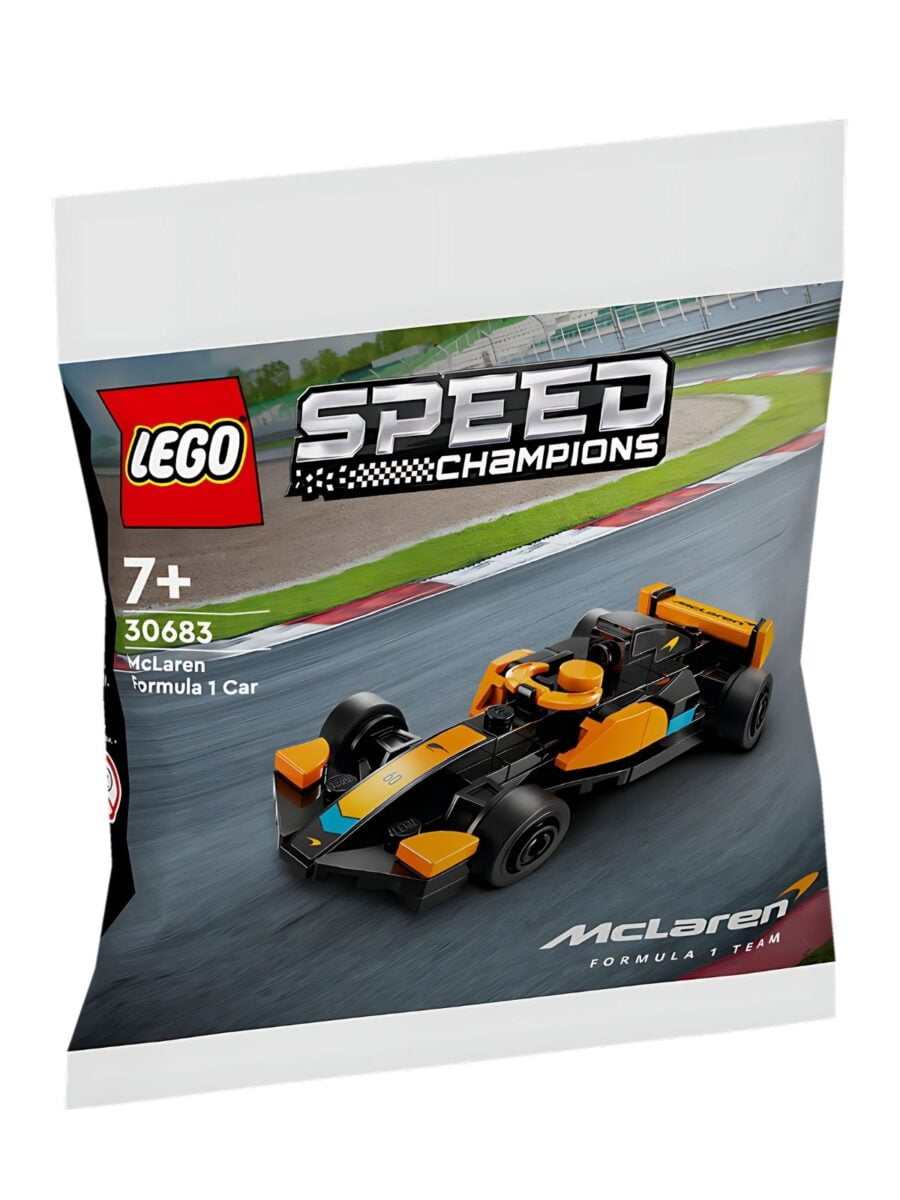 Lego McLaren Formel-1 Yellow Auto Car