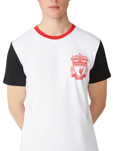 Liverpool Chest Logo White T-shirt
